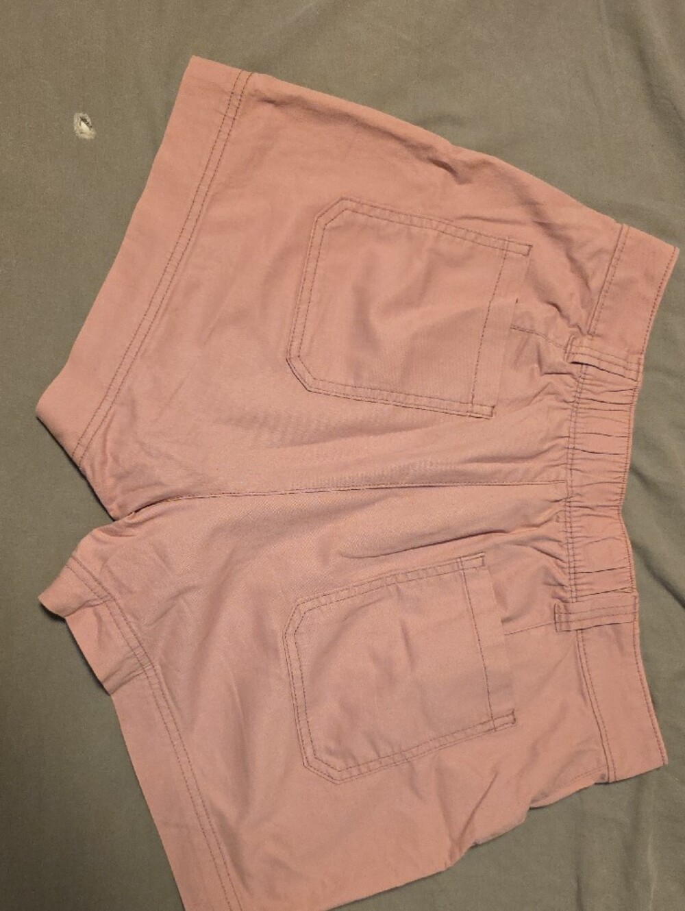 Old Navy Rose-Pink High-Rise Jean Shorts - Picture 2 of 5